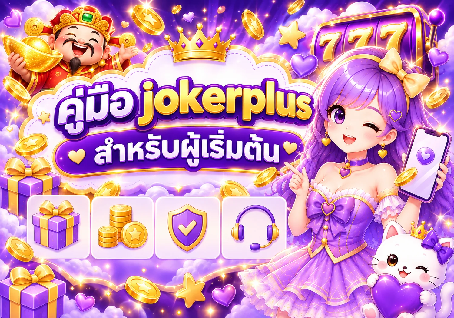 jokerplus คู่มือผู้เริ่มต้น สมัครและทดลองเล่น